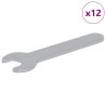 Spanner 12 pcs Srebrny 10 mm Żelazo