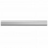 Drążek do szafy 12 pcs Srebrny 764 x 15 x 29 mm Stop Aluminium