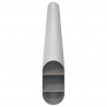 Drążek do szafy 12 pcs Srebrny 764 x 15 x 29 mm Stop Aluminium