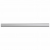 Drążek do szafy 2 pcs Srebrny 764 x 15 x 29 mm Stop Aluminium