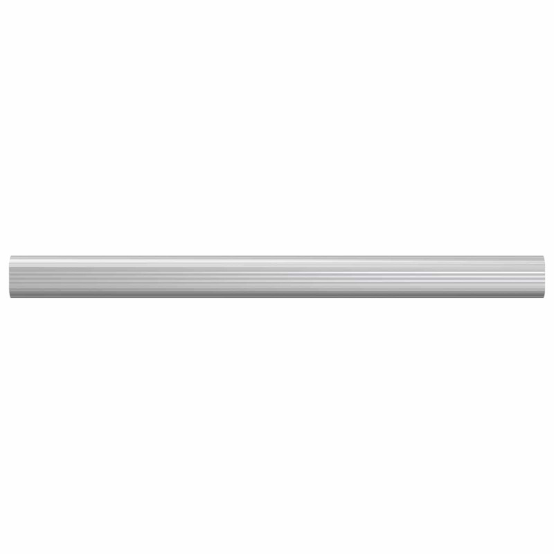 Drążek do szafy 12 pcs Srebrny 764 x 15 x 29 mm Stop Aluminium