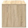 Szafka do przechowywania 2 pcs Dąb Sonoma 127 x 41 x 40 cm
