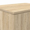 Szafka do przechowywania 2 pcs Dąb Sonoma 127 x 41 x 40 cm