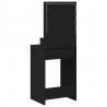 Toaletka Czarny Dąb 50 x 41 x 135 cm Materiał drewnopochodny