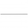 Drążek do szafy 2 pcs Srebrny 764 x 15 x 29 mm Stop Aluminium