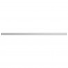 Drążek do szafy 2 pcs Srebrny 764 x 15 x 29 mm Stop Aluminium