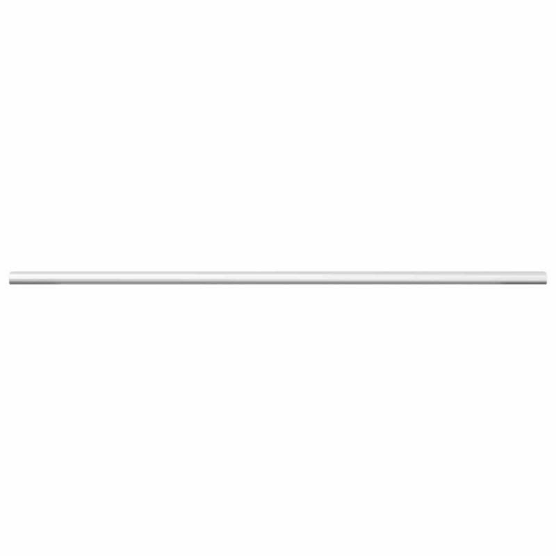 Drążek do szafy 2 pcs Srebrny 764 x 15 x 29 mm Stop Aluminium