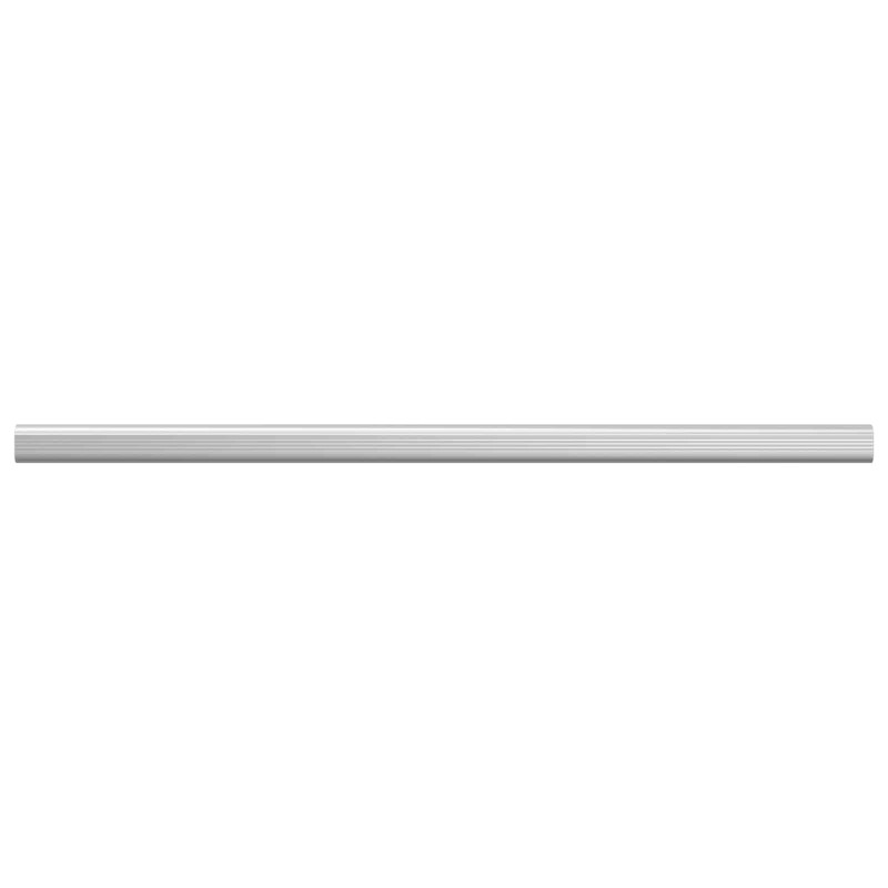 Drążek do szafy 12 pcs Srebrny 764 x 15 x 29 mm Stop Aluminium