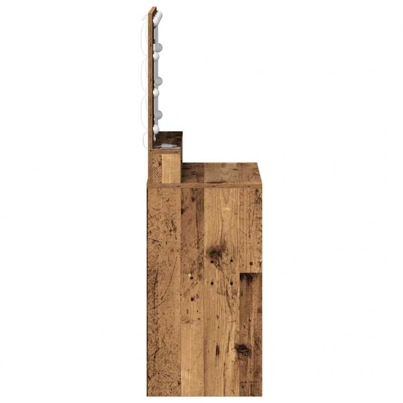 Toaletka Stare drewno 50 x 41 x 135 cm Materiał drewnopochodny