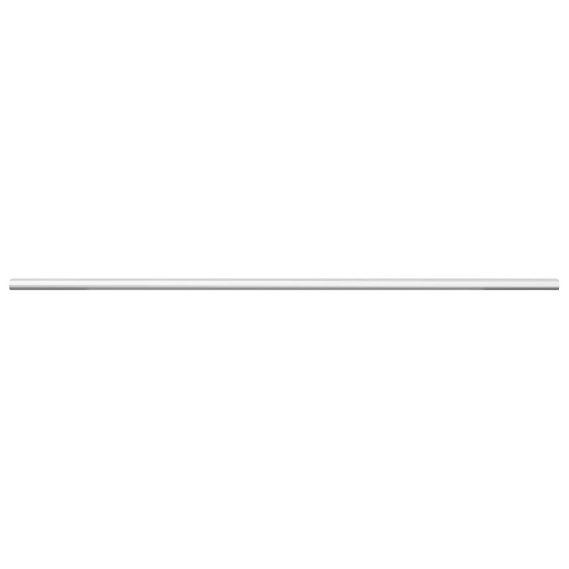 Drążek do szafy 2 pcs Srebrny 764 x 15 x 29 mm Stop Aluminium