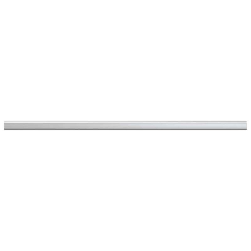 Drążek do szafy 12 pcs Srebrny 764 x 15 x 29 mm Stop Aluminium