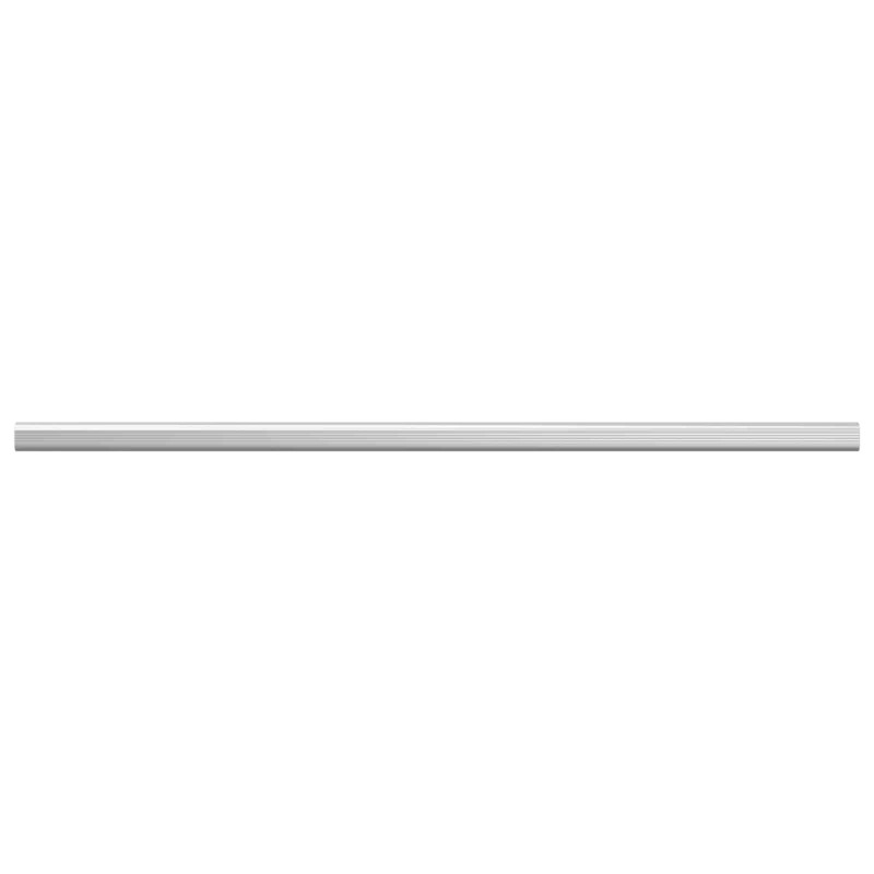 Drążek do szafy 2 pcs Srebrny 764 x 15 x 29 mm Stop Aluminium