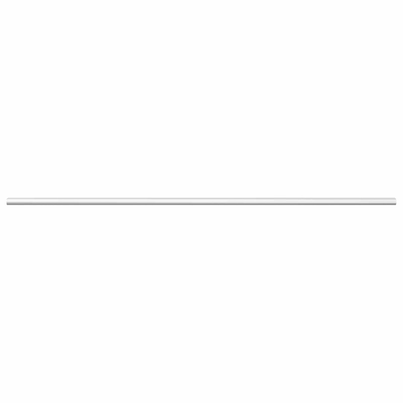 Drążek do szafy 2 pcs Srebrny 764 x 15 x 29 mm Stop Aluminium