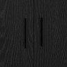 Szafka do przechowywania 2 pcs Czarny Dąb 118 x 41 x 40 cm