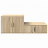 Szafka do przechowywania 2 pcs Dąb Sonoma 118 x 41 x 40 cm