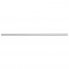 Drążek do szafy 2 pcs Srebrny 764 x 15 x 29 mm Stop Aluminium
