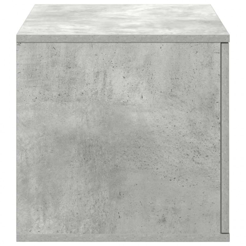 Szafka do przechowywania 2 pcs Betonowy szary 118 x 41 x 40 cm