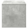 Szafka do przechowywania 2 pcs Betonowy szary 118 x 41 x 40 cm