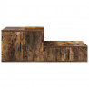 Szafka do przechowywania 2 pcs Dąb wędzony 118 x 41 x 40 cm