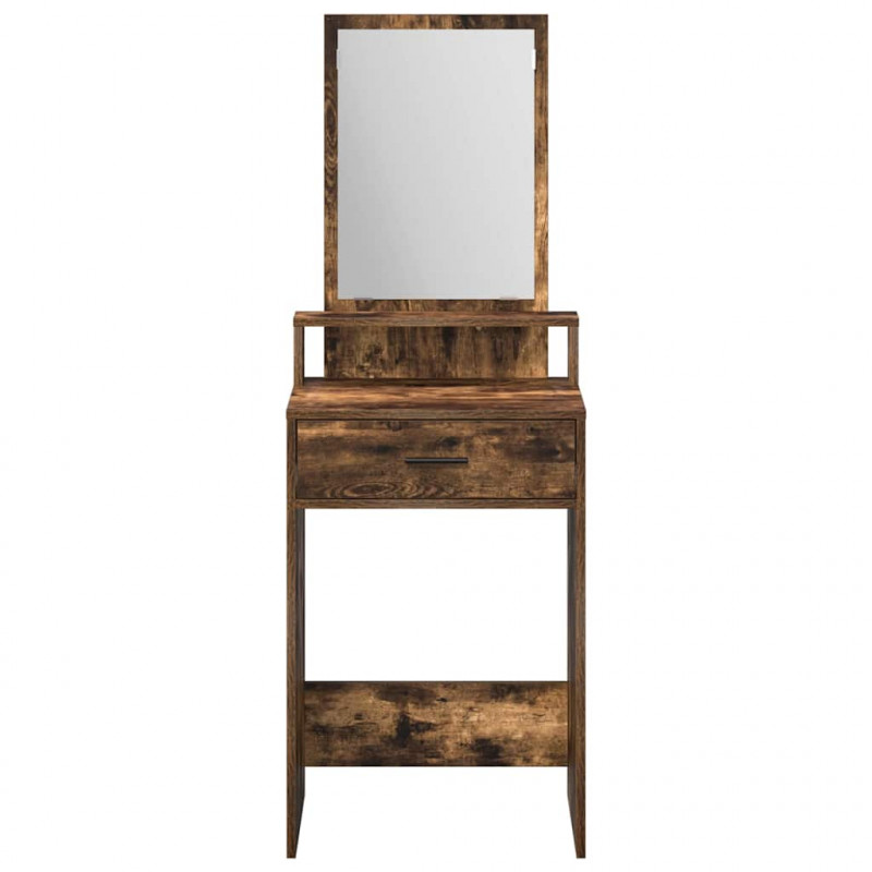 Toaletka Dąb wędzony 50 x 41 x 140 cm Materiał drewnopochodny