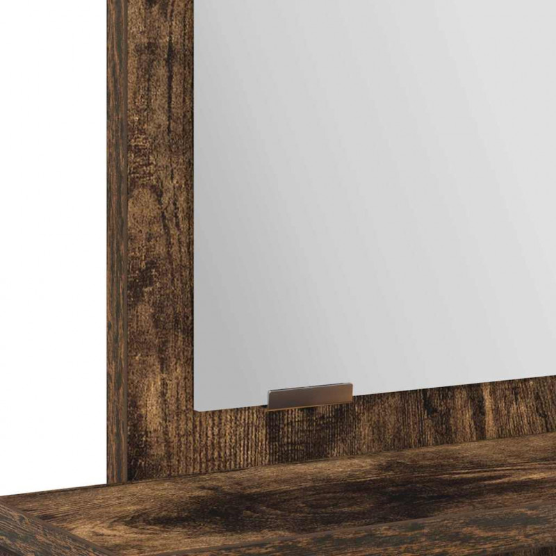 Toaletka Dąb wędzony 50 x 41 x 140 cm Materiał drewnopochodny