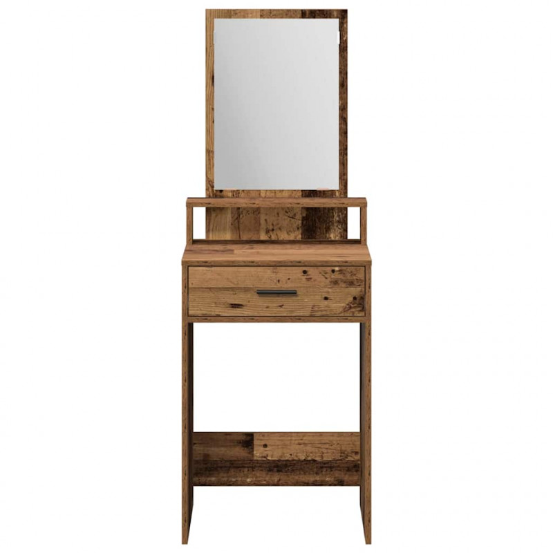 Toaletka Stare drewno 50 x 41 x 140 cm Materiał drewnopochodny
