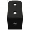 Haczyki 2 pcs Czarny M5 x 110 mm Żelazo