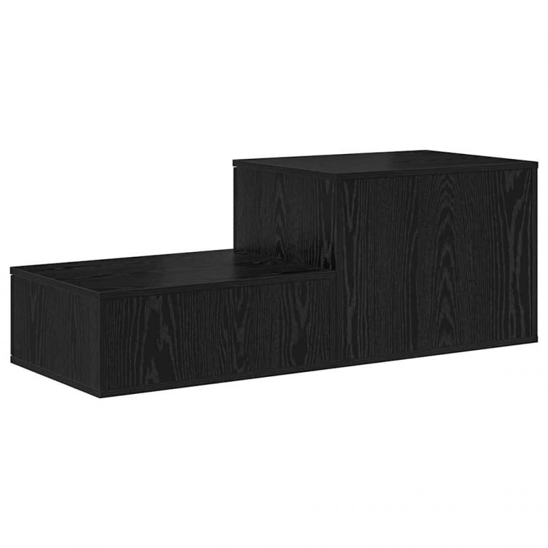 Szafka do przechowywania 2 pcs Czarny Dąb 108 x 41 x 40 cm