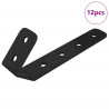 Haczyki 12 pcs Czarny M5 x 110 mm Żelazo