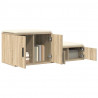 Szafka do przechowywania 2 pcs Dąb Sonoma 108 x 41 x 40 cm