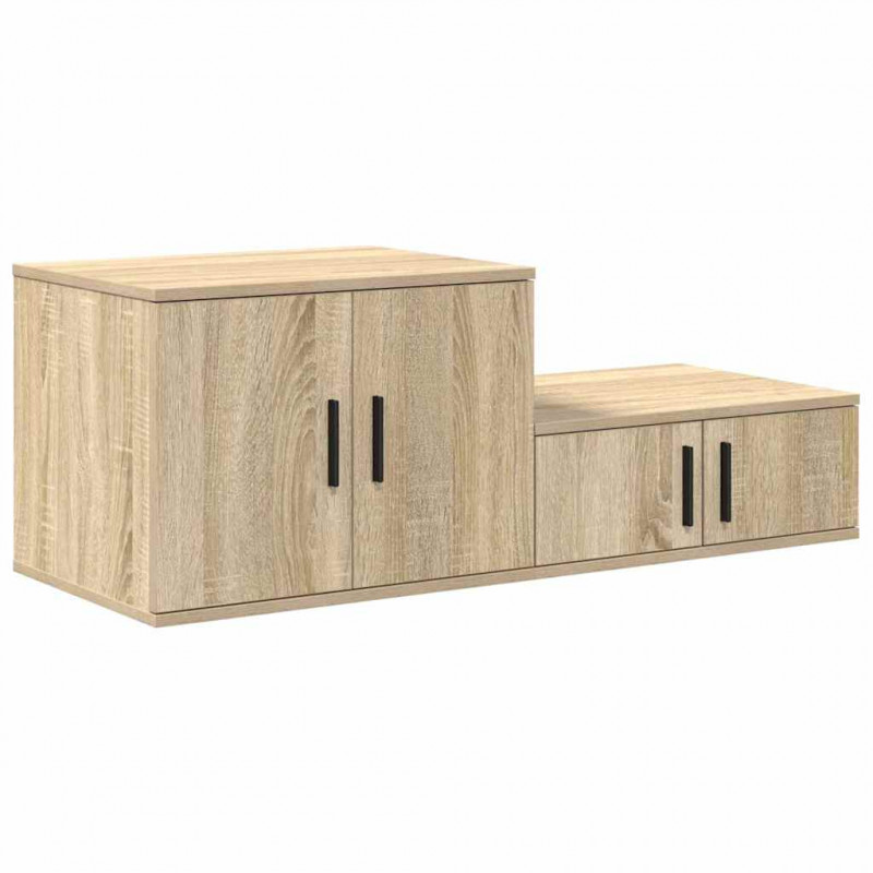 Szafka do przechowywania 2 pcs Dąb Sonoma 108 x 41 x 40 cm