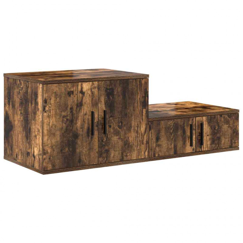 Szafka do przechowywania 2 pcs Dąb wędzony 108 x 41 x 40 cm
