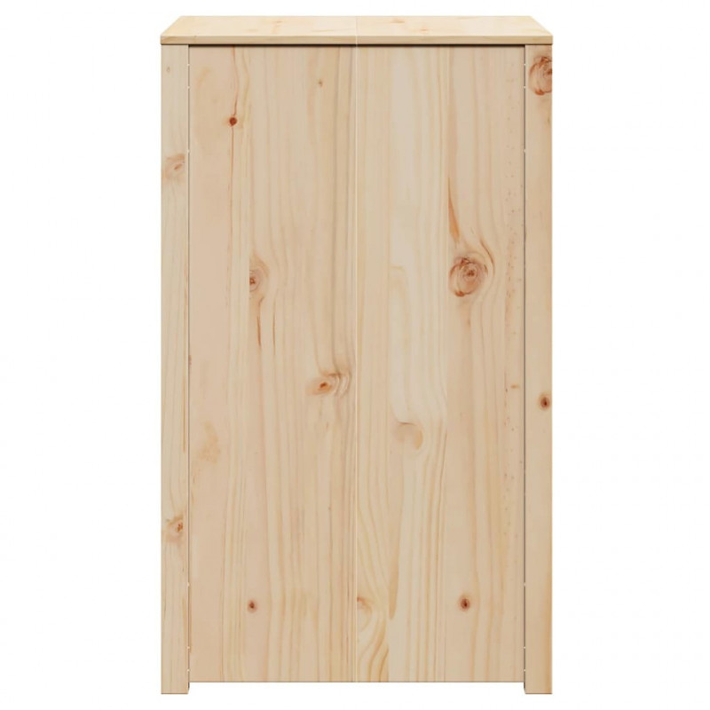 Szafka kuchenna z półką MEPPEL Brązowy dąb 55 x 55 x 92 cm