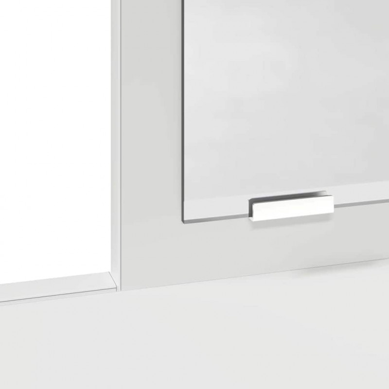 Toaletka Biały 100 x 41 x 140 cm Materiał drewnopochodny