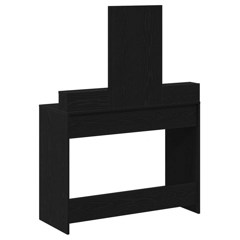 Toaletka Czarny Dąb 100 x 41 x 140 cm Materiał drewnopochodny