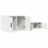 Szafka do przechowywania 2 pcs Biały 103 x 41 x 40 cm