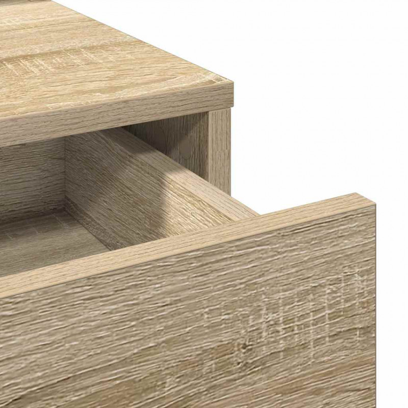 Toaletka Dąb Sonoma 100 x 41 x 140 cm Materiał drewnopochodny