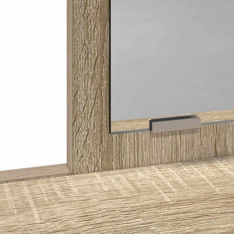 Toaletka Dąb Sonoma 100 x 41 x 140 cm Materiał drewnopochodny