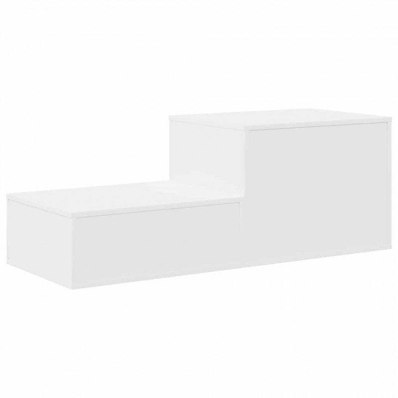 Szafka do przechowywania 2 pcs Biały 103 x 41 x 40 cm
