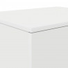 Szafka do przechowywania 2 pcs Biały 103 x 41 x 40 cm