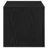 Szafka do przechowywania 2 pcs Czarny Dąb 103 x 41 x 40 cm
