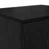 Szafka do przechowywania 2 pcs Czarny Dąb 103 x 41 x 40 cm