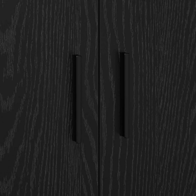 Szafka do przechowywania 2 pcs Czarny Dąb 103 x 41 x 40 cm