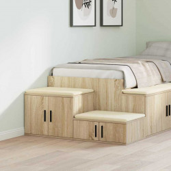Szafka do przechowywania 2 pcs Dąb Sonoma 103 x 41 x 40 cm