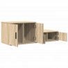Szafka do przechowywania 2 pcs Dąb Sonoma 103 x 41 x 40 cm