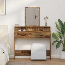 Toaletka Stare drewno 100 x 41 x 140 cm Materiał drewnopochodny