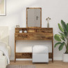 Toaletka Stare drewno 100 x 41 x 140 cm Materiał drewnopochodny