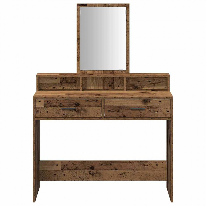Toaletka Stare drewno 100 x 41 x 140 cm Materiał drewnopochodny