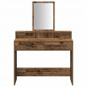Toaletka Stare drewno 100 x 41 x 140 cm Materiał drewnopochodny