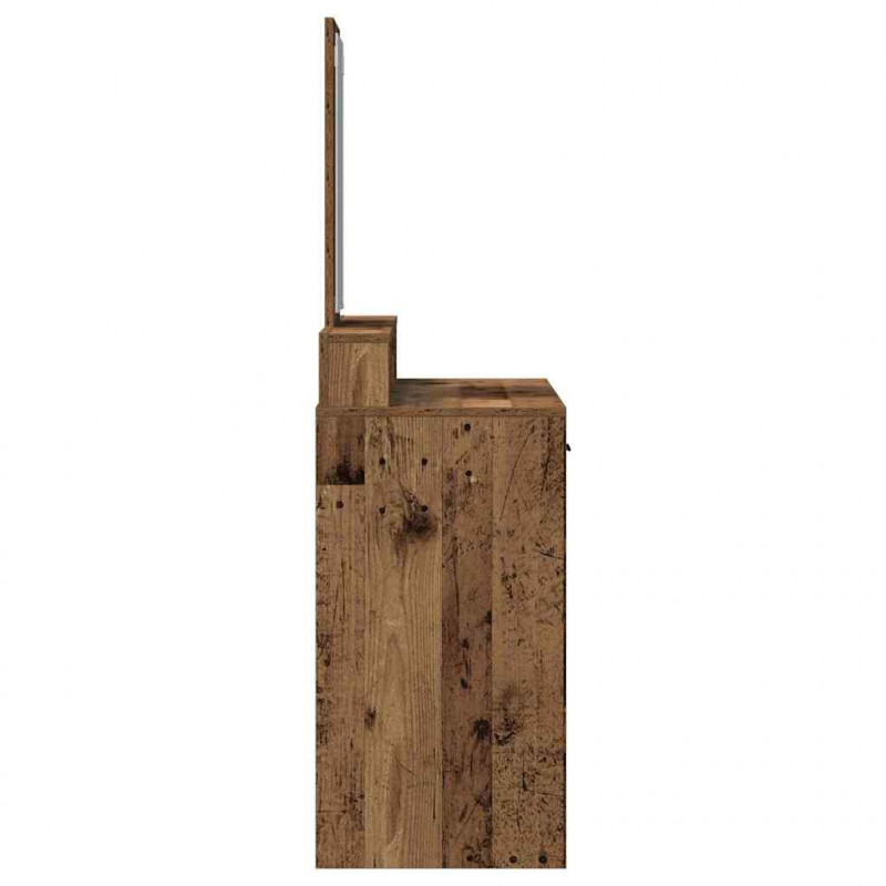 Toaletka Stare drewno 100 x 41 x 140 cm Materiał drewnopochodny